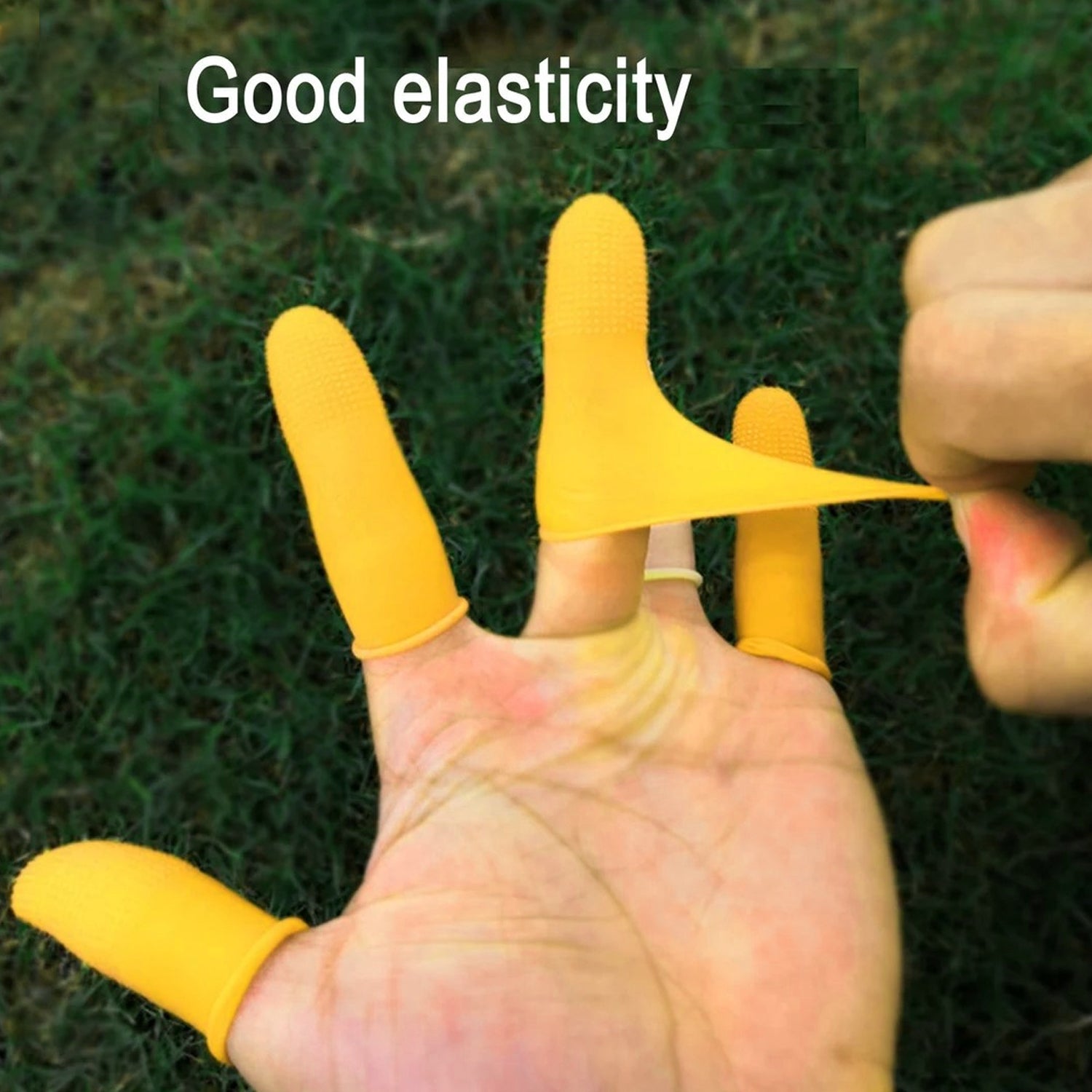 Finger Caps Silicone Finger Protectors Sleeves (Finger Cots  145 Pcs Set Approx) Finger Caps Silicone Finger Protectors Sleeves (Finger Cots  145 Pcs Set Approx)